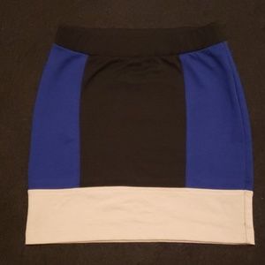 Mini multi-color skirt